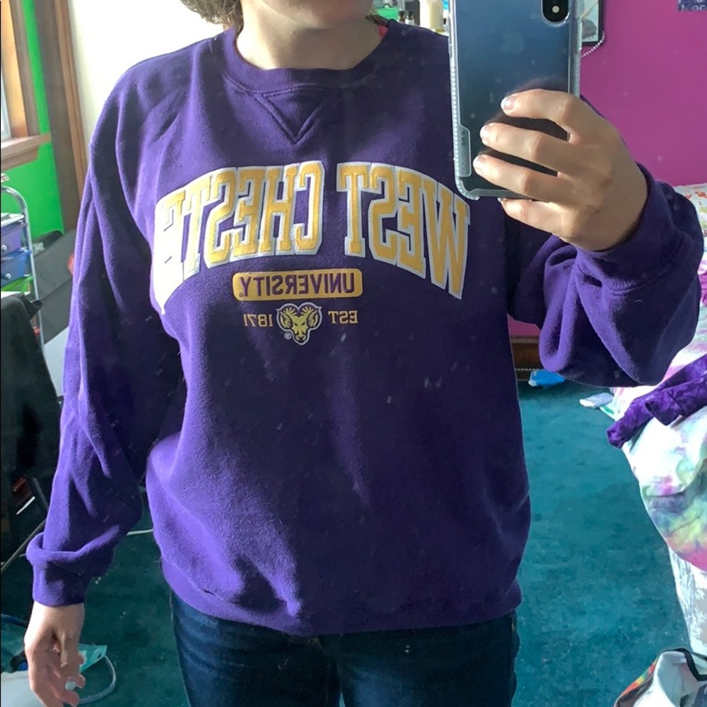 West Chester University Crew neck